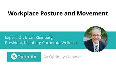 Optimity Workplace Posture And Movement Ppt