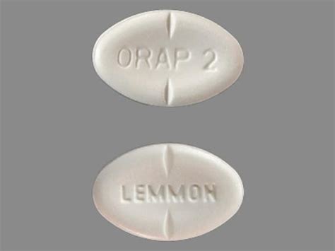 Orap Pill Images What Does Orap Look Like Drugs Com