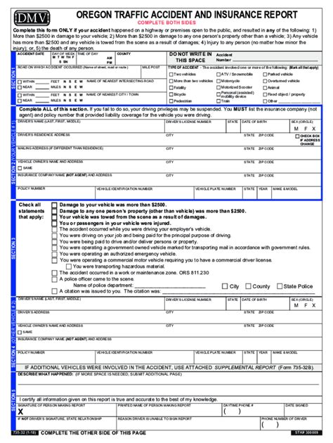 Oregon Dmv Forms Fill Out Sign Online Dochub