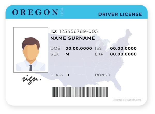 Oregon Drivers License Lookup