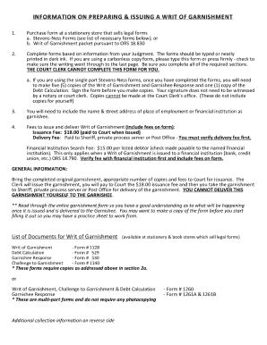 Oregon Garnishment Forms 2020 2024 Fill And Sign Printable Template