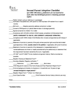 Oregon Step Parent Adoption Forms Complete With Ease Airslate Signnow