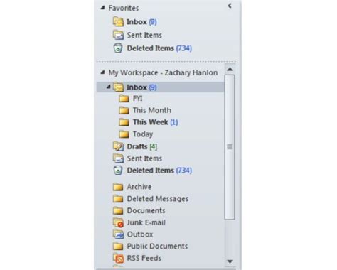 Organize Email With Folders