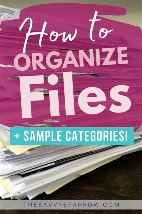 Organize Paperwork How To Setup A Filing System For Family Papers Organizing Paperwork Paper