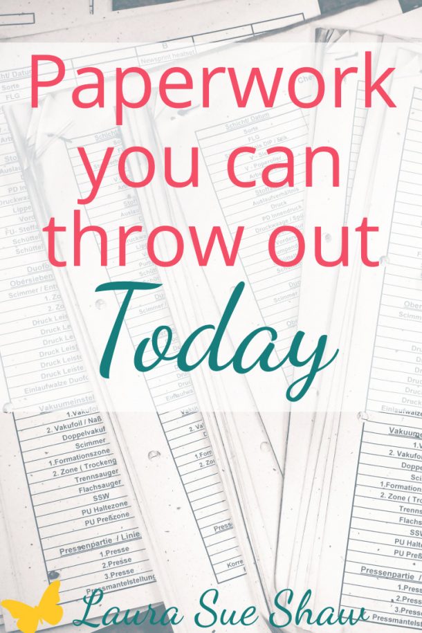 Organize Paperwork What To Throw Out How To Have It All