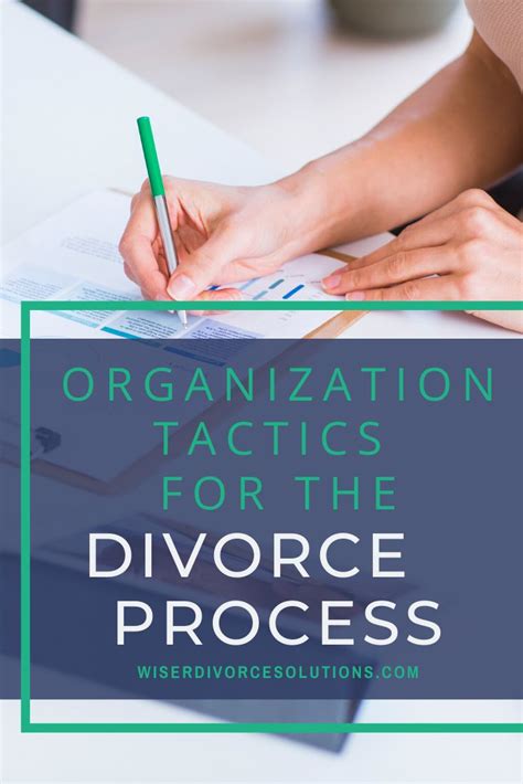 Organize The Divorce Process Divorce Process Divorce Organizational