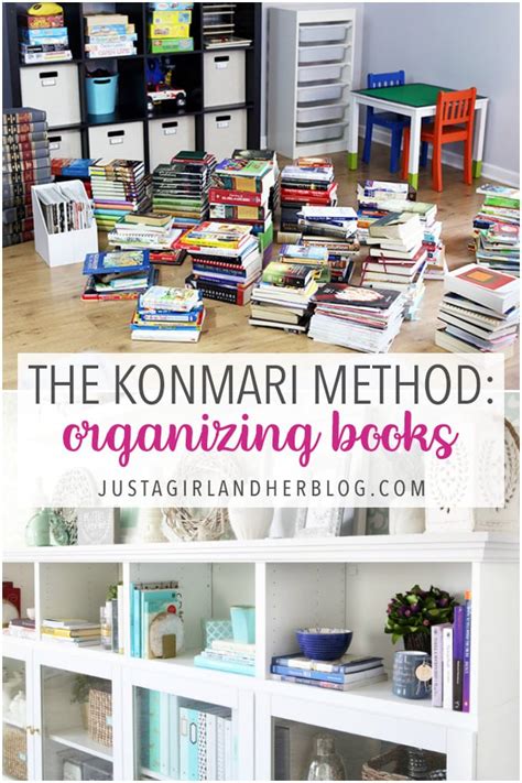 Organizing Books With The Konmari Method Konmari Organizing Book