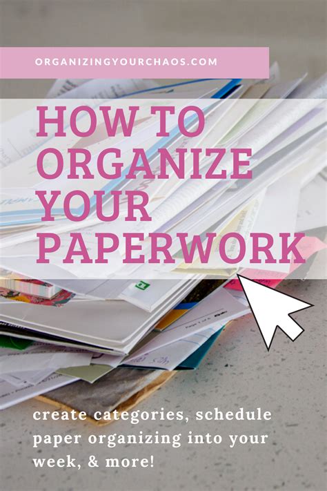 Organizing Paperwork Solutions For Your Paper Clutter Best