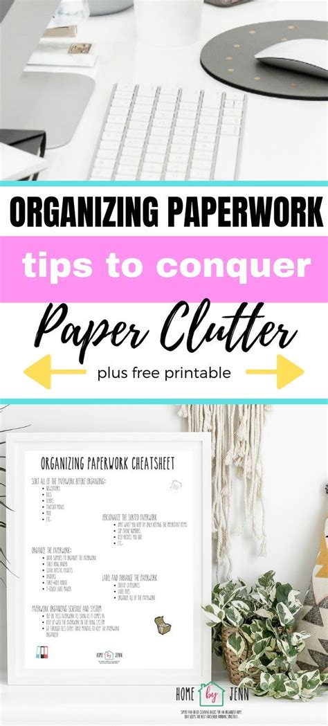 Organizing Paperwork Tips To Conquer Paper Clutter Organizing