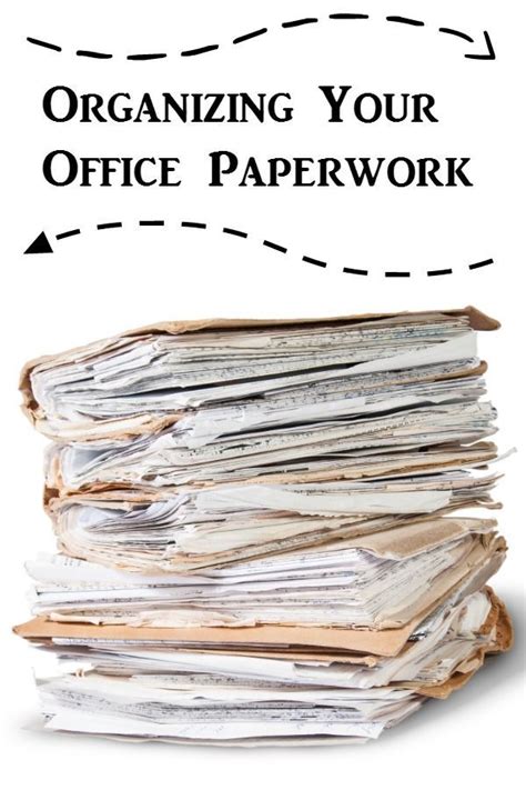 Organizing Your Office Paperwork 52 Weeks To A More Organized Home Life Organizing Paperwork