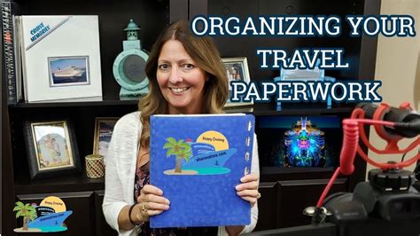 Organizing Your Travel Paperwork Sharon At Sea Shares Amp Quot The Folder Amp Quot Youtube