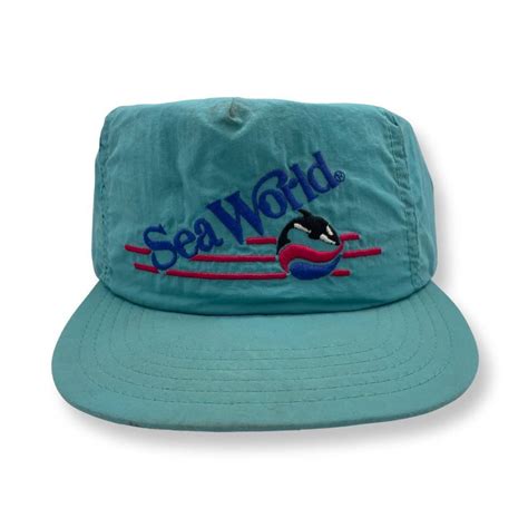 Other Seaworld Snapback Trucker Hat Usa Grailed