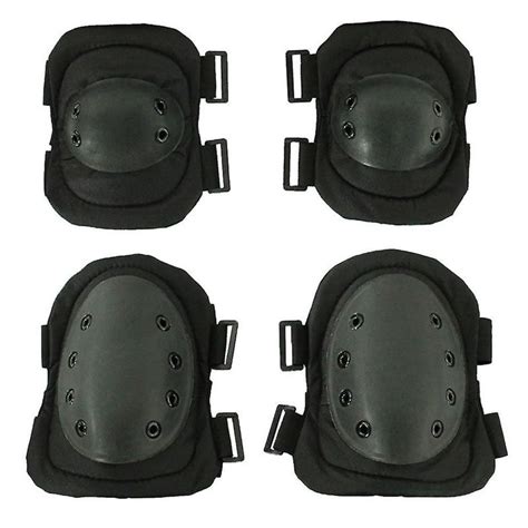 Outdoor Safety Tactical Knee And Elbow Pad Set Jy 13 Shop Today Get