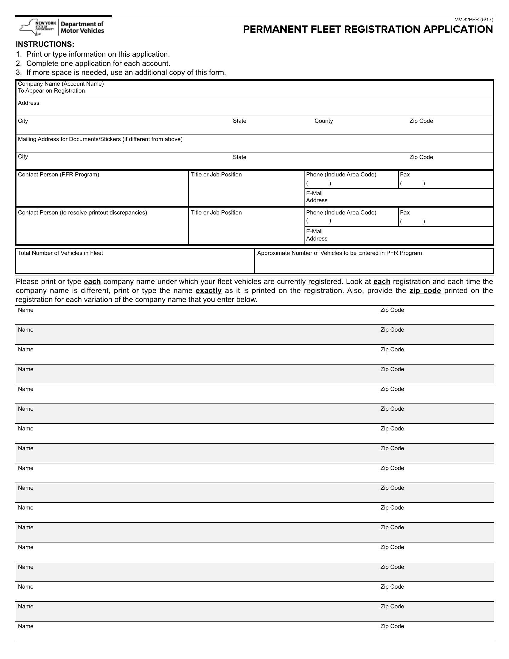 Pa Dmv Form Mv 150 Application For U S Military Service Registration