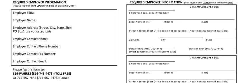 Pa New Hire Reporting Program 2010 2022 Fill And Sign Printable