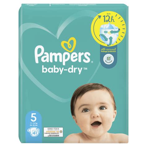 Pampers Vp Baby Dry 5 Junior 41Pcs Convenience Shop Online