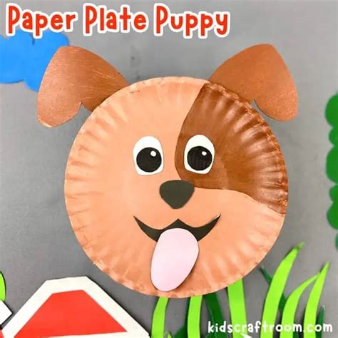 Paper Plate Puppy Dog Craft For Kids Kids Craft Room