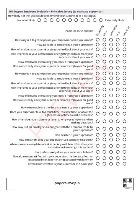 Paper Survey Templates Papersurvey Io