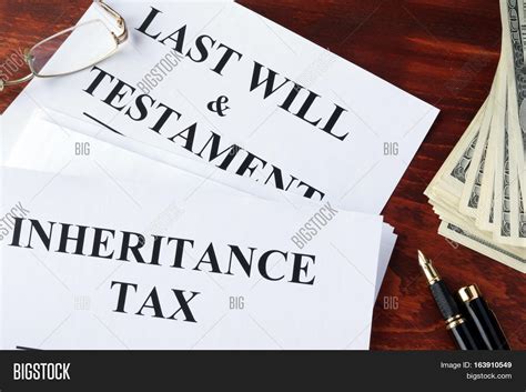 Papers Inheritance Tax Image Amp Photo Free Trial Bigstock