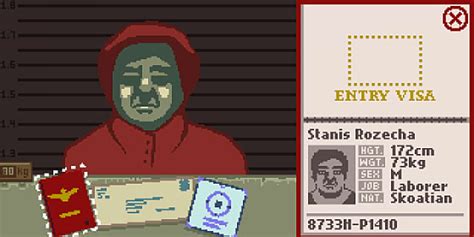 Papers Please Game Passport Template Transportmfase