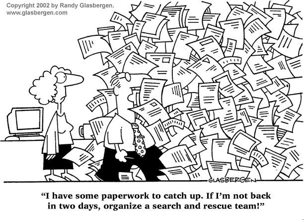 Paperwork Archives Glasbergen Cartoon Service