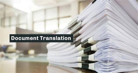 Paperwork Document Translation Services Explore Translation