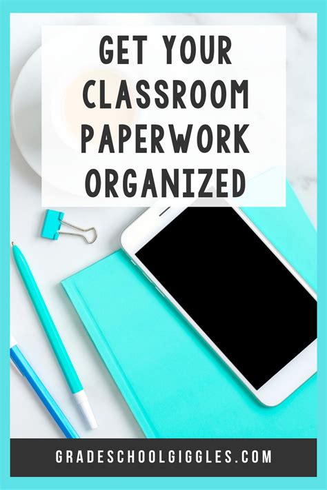 Paperwork Organization 7 Simple Tips To Help Manage It Grade School Giggles