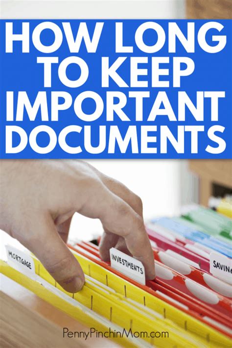 Paperwork Retention Guidelines How Long To Keep Financial Records Where To Keep Them And When