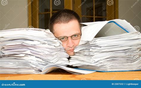 Paperwork Royalty Free Stock Photography Cartoondealer Com 1824173