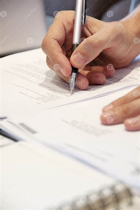 Paperwork Stock Image Image Of Office Note Human Planning 31183587