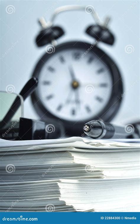 Paperwork Time Efficiency 02 Stock Photo Image Of Working Examine