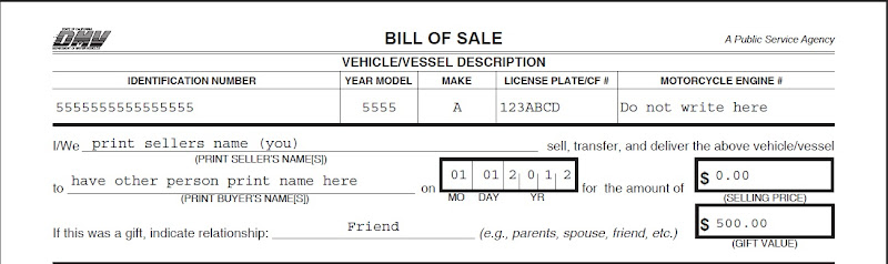 Paperwork When Selling A Car Dmv Org