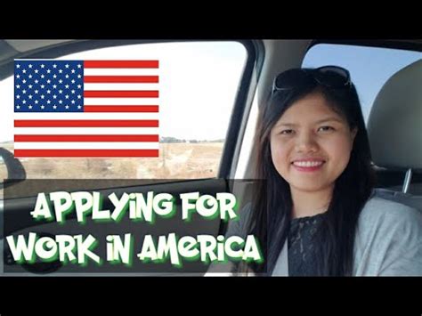 Part 1 Tips And Story On How To Get A Job In America Waiting For