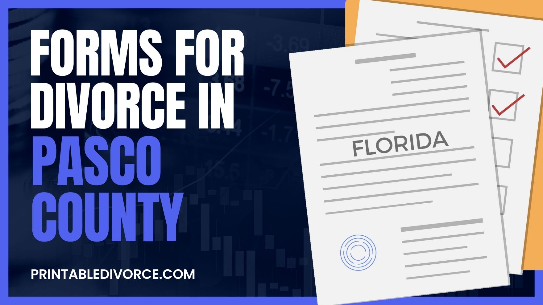 Pasco County Divorce Forms In Pdf Printabledivorce