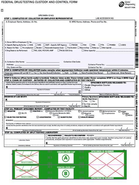 Passed Drug Test Paperwork Pdffiller