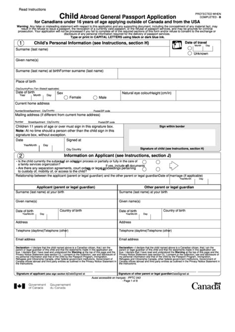 Passport Renewal Form Under 16 Fill Online Printable Fillable