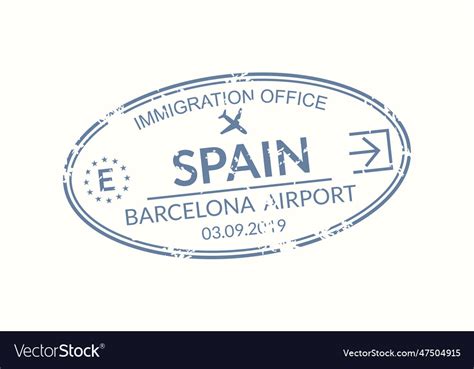 Passport Stamps Spain