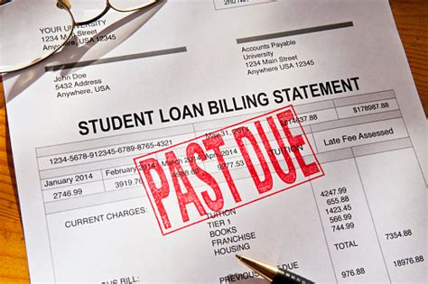 Past Due Student Loan Paperwork Stock Photo Amp More Pictures Of 2015 Istock