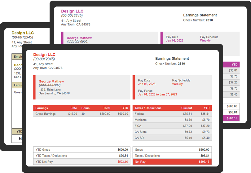 Pay Stubs And Tax Documents For Independent Contractors Quinable