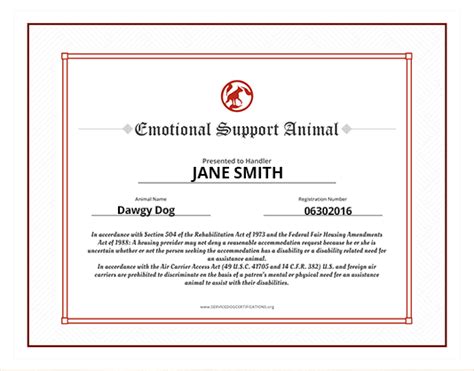 Pdf Fillable Emotional Support Animal Forms 2020 Fill And Sign