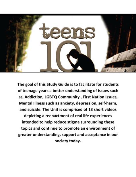 Pdf Teens 101 Study Guide Amazon S3 Teens 101 Study Guide Episode