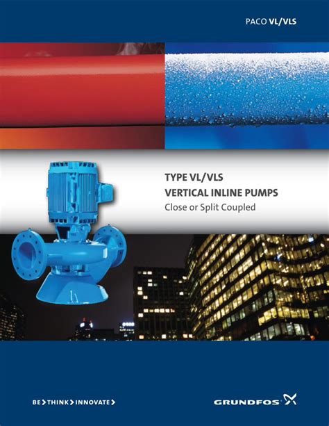 Pdf Type Vl Vls Vertical Inline Pumps Grundfosgrundfosexpresssuite