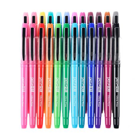 Pen Gear Felt Tip Pens Ultra Fine Assorted Colors 24 Count