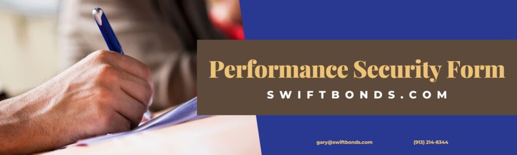 Performance Security Form Swiftbonds