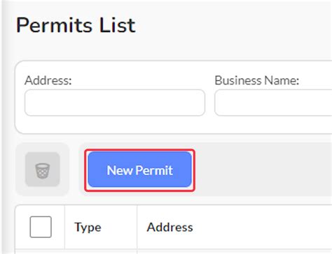 Permits Creating A New Permit