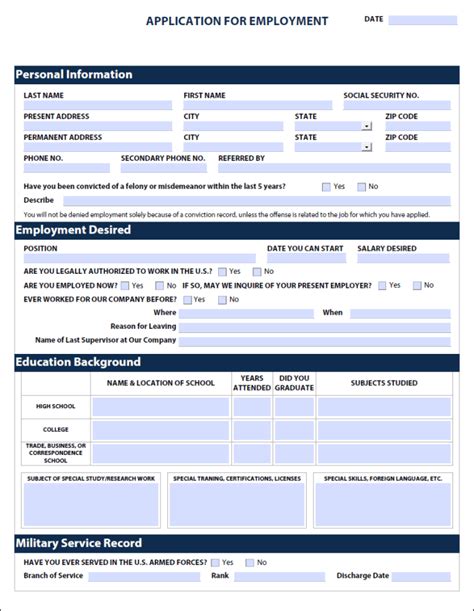 Personal Use Pdf Forms Fillable And Printable