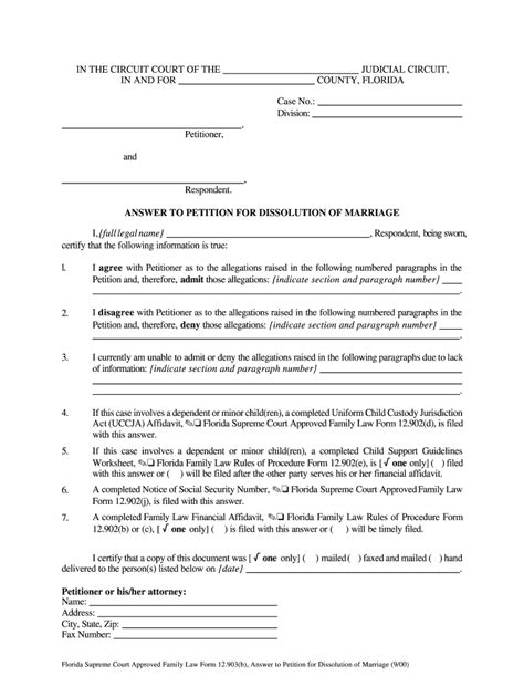 Petition For Dissolution Of Marriage Fill Out Amp Sign Online Dochub