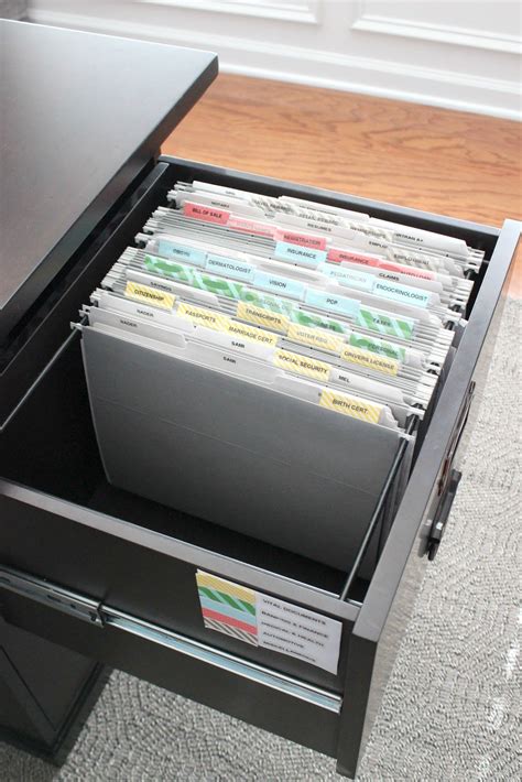 Pin By Brooke On Organization Ideas Office Filing System Filing System Organizing Paperwork