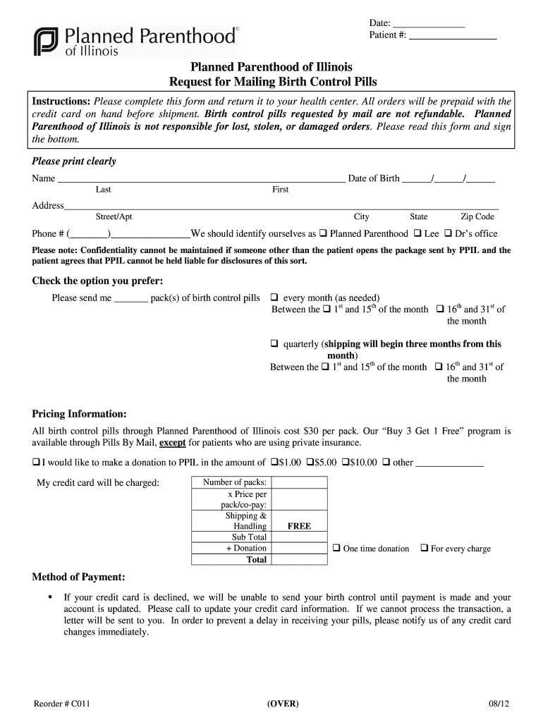 Planned Parenthood Positive Pregnancy Test Paperwork Fill Online Printable Fillable Blank