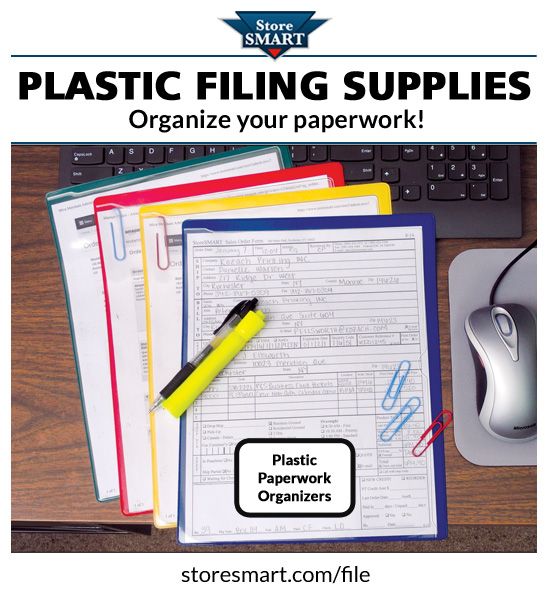 Plastic Filing Supplies Organize Your Paperwork With Our Best Selling